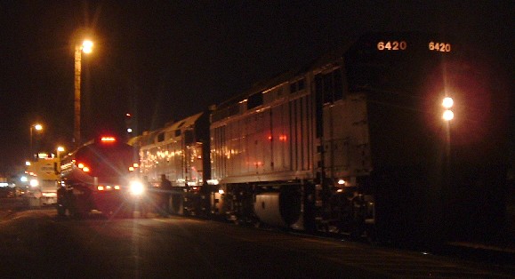 VIA 6420 at Moncton